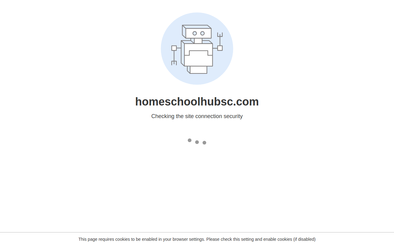 The Homeschool Hub website preview