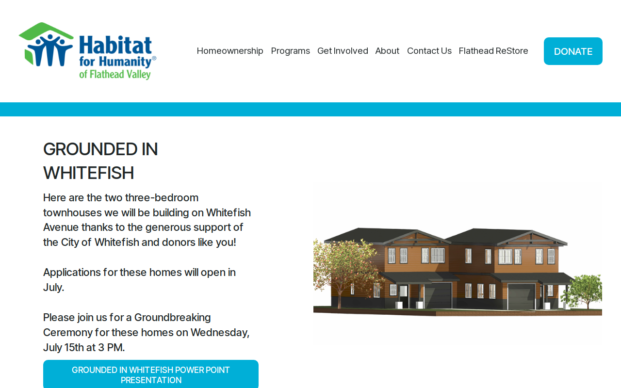 Habitat for Humanity ReStore website preview