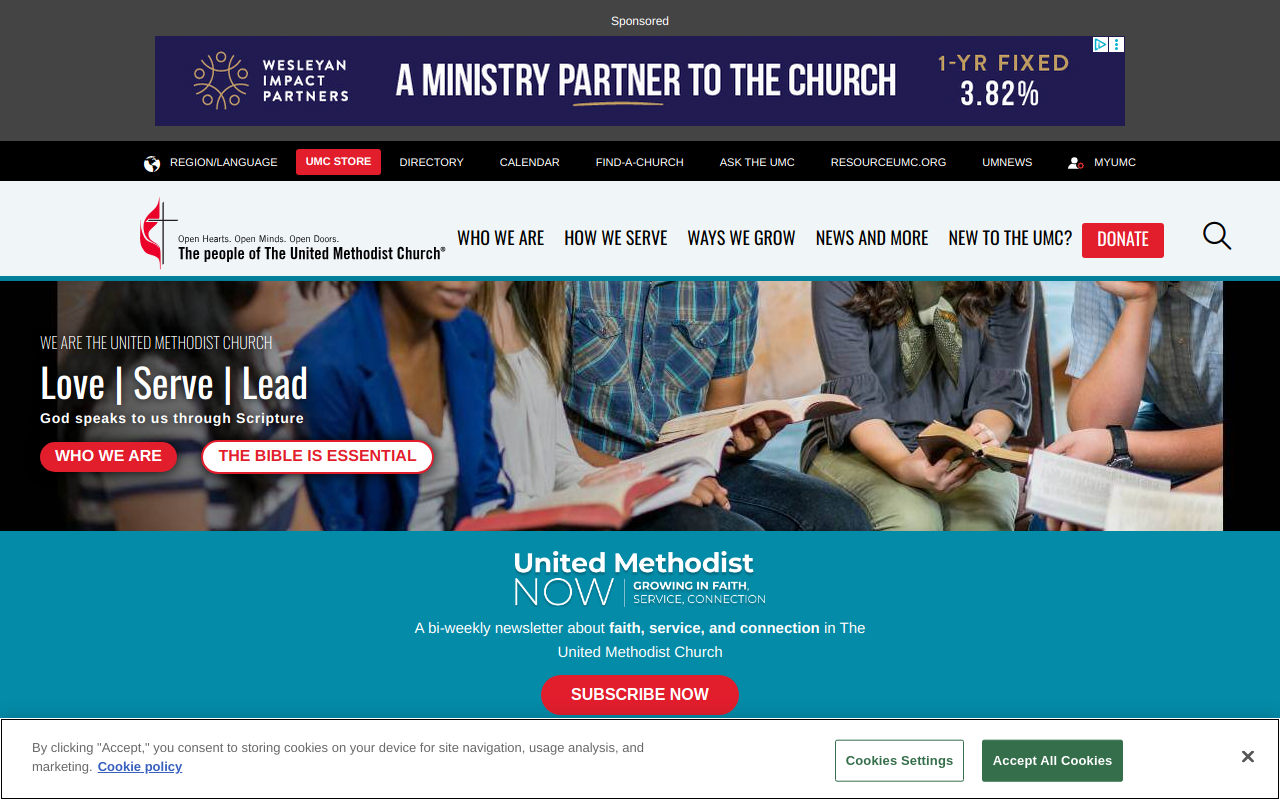 First United Methodist Church Thrift Shop website preview