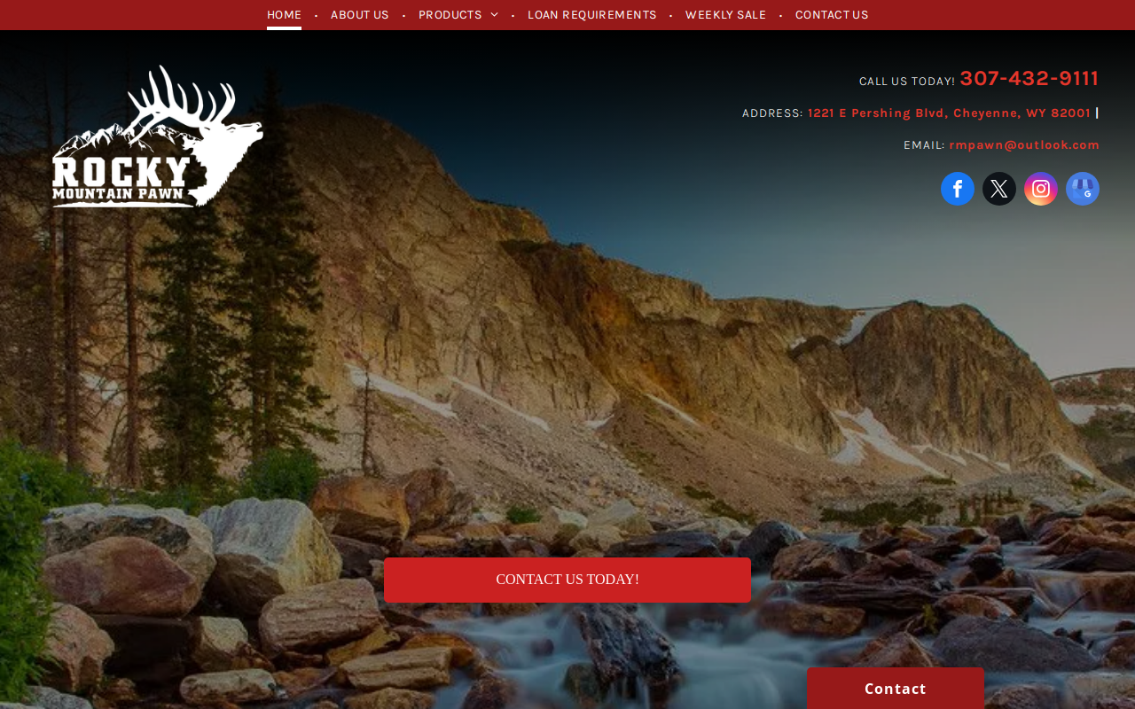 Rocky Mountain Pawn website preview