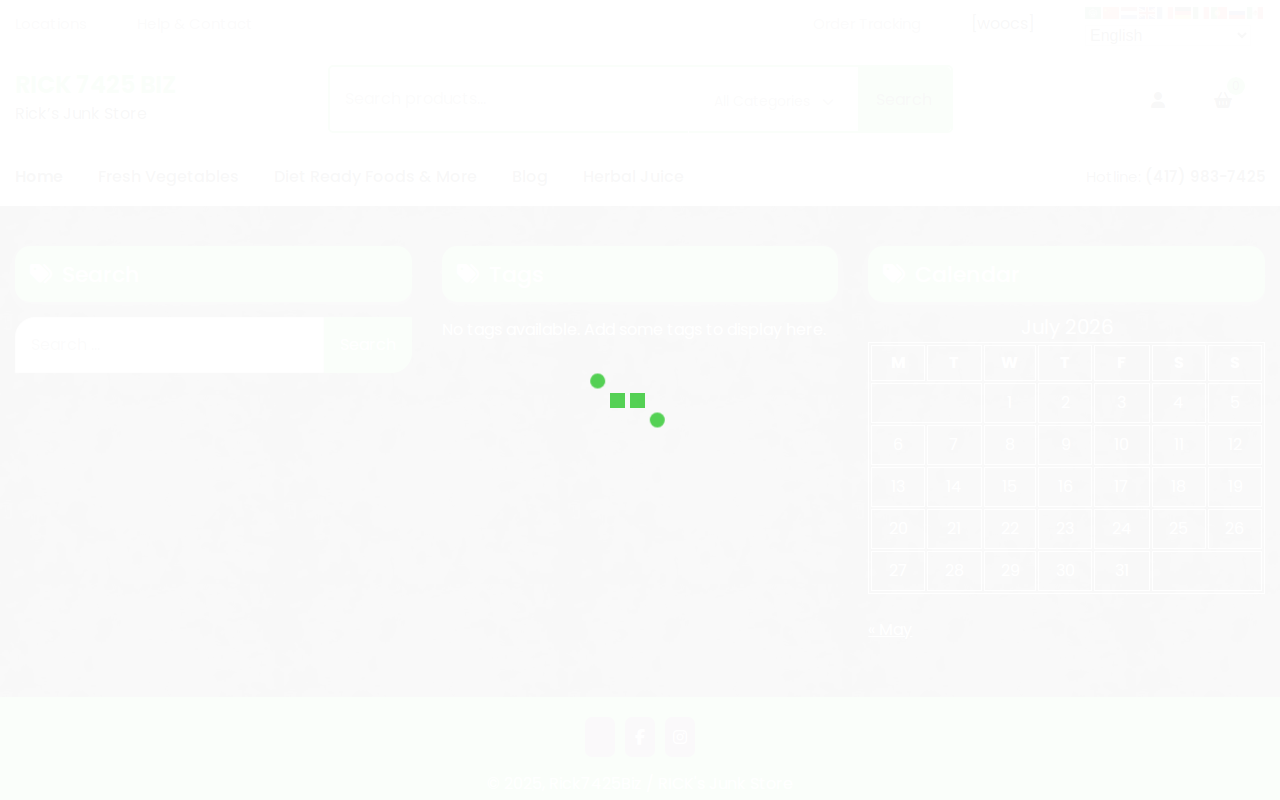 RICK's website preview