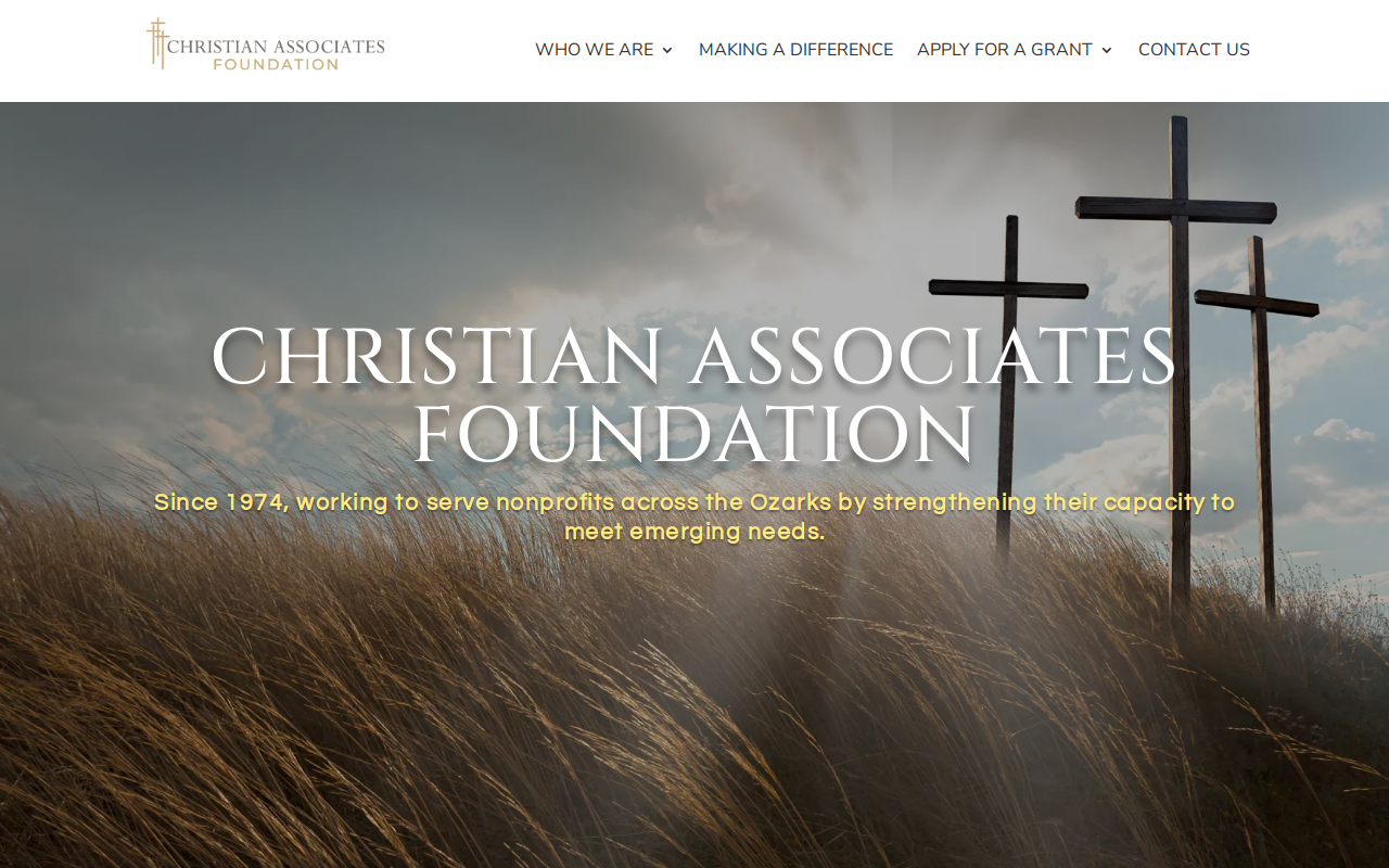 Christian Associates Thrift Shop website preview