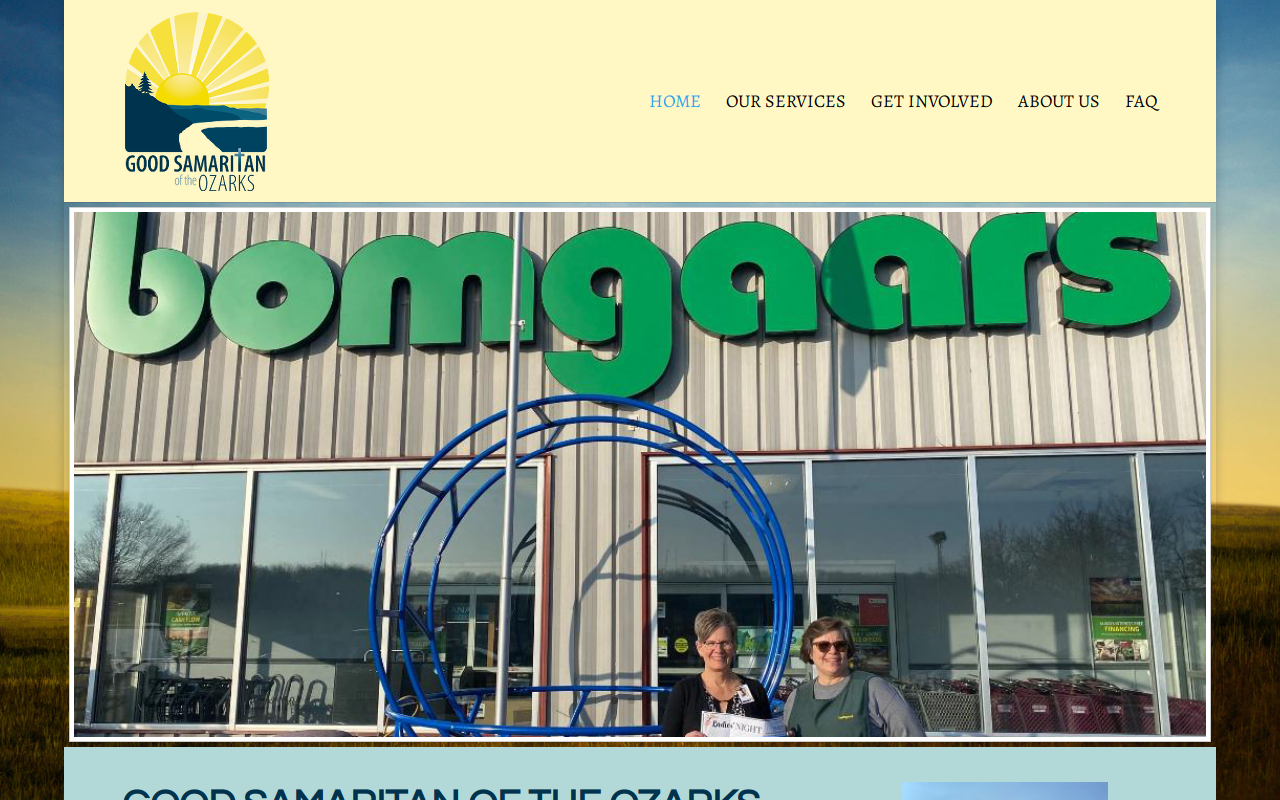Good Samaritan of the Ozarks Waynesville Thrift Store website preview