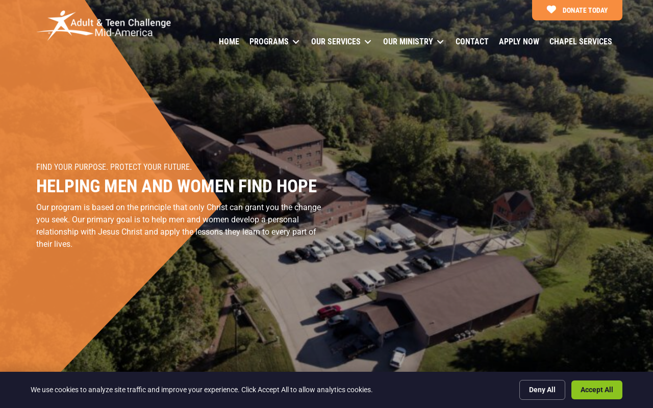 Teen Challenge Thrift Store website preview