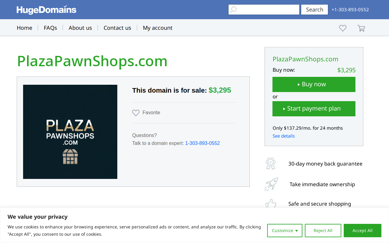 Fenton Pawn Shop and Jewelry website preview