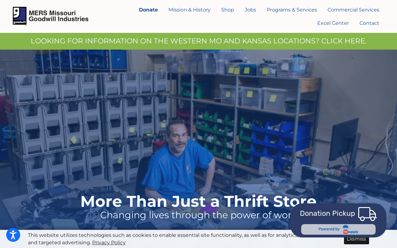 Goodwill Store And Donation Center website preview