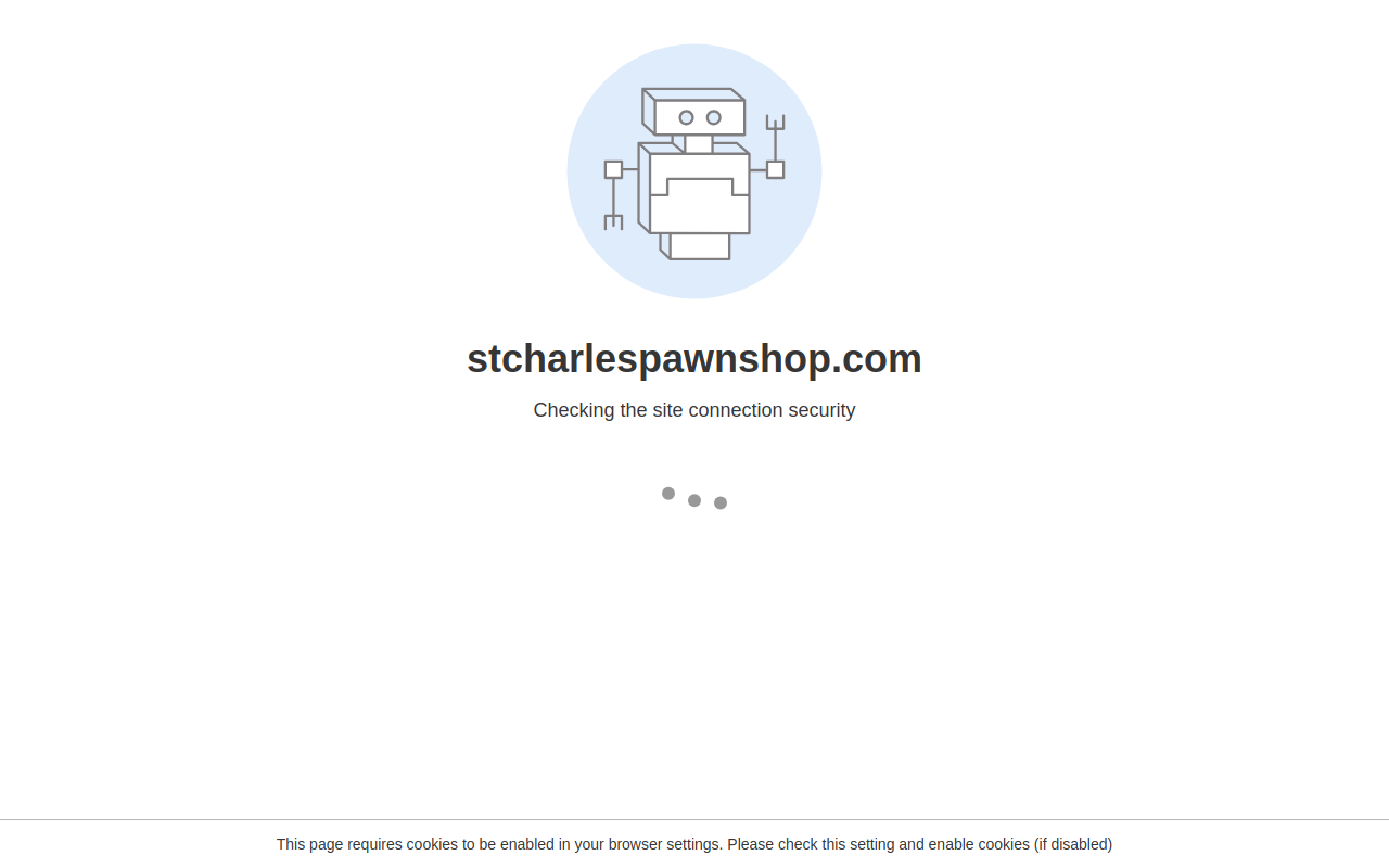 St. Charles Pawn Shop website preview