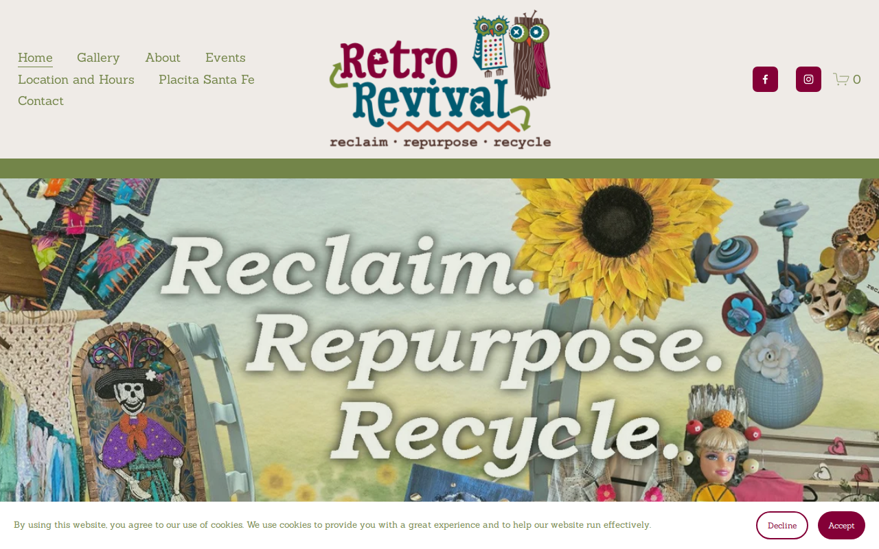 Retro Revival website preview