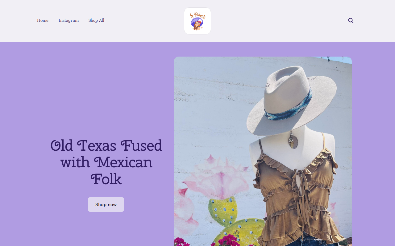 La Bohemia -Lemon Drop website preview
