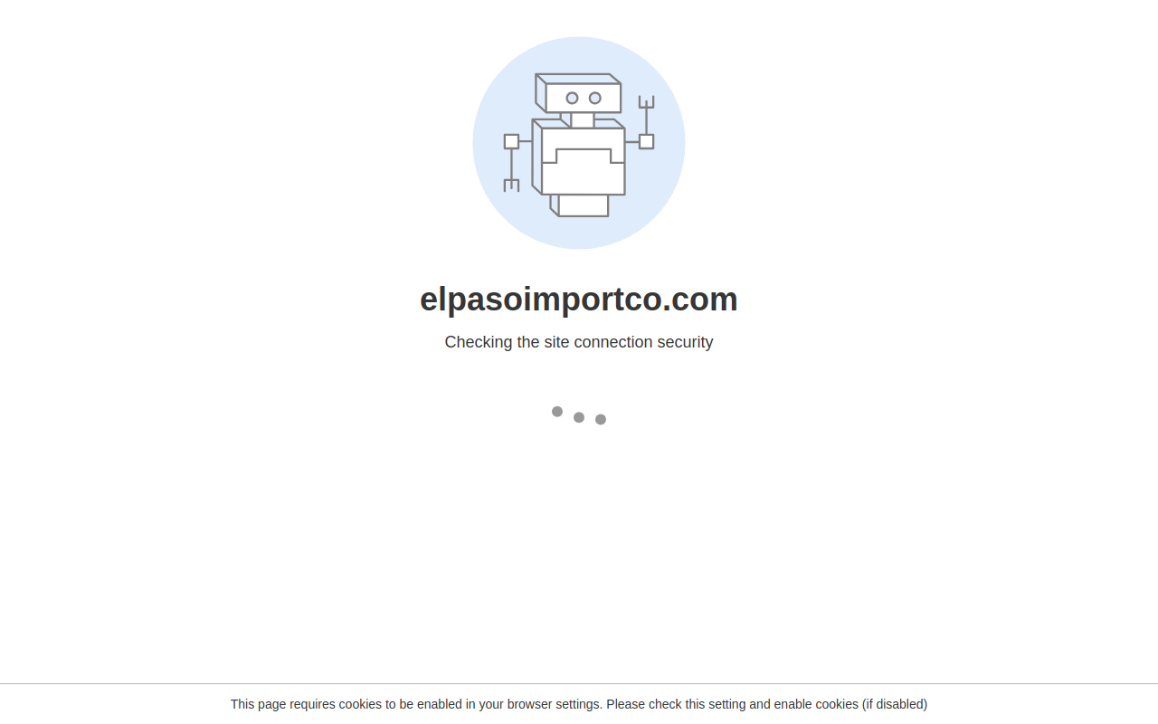 El Paso Import Company website preview