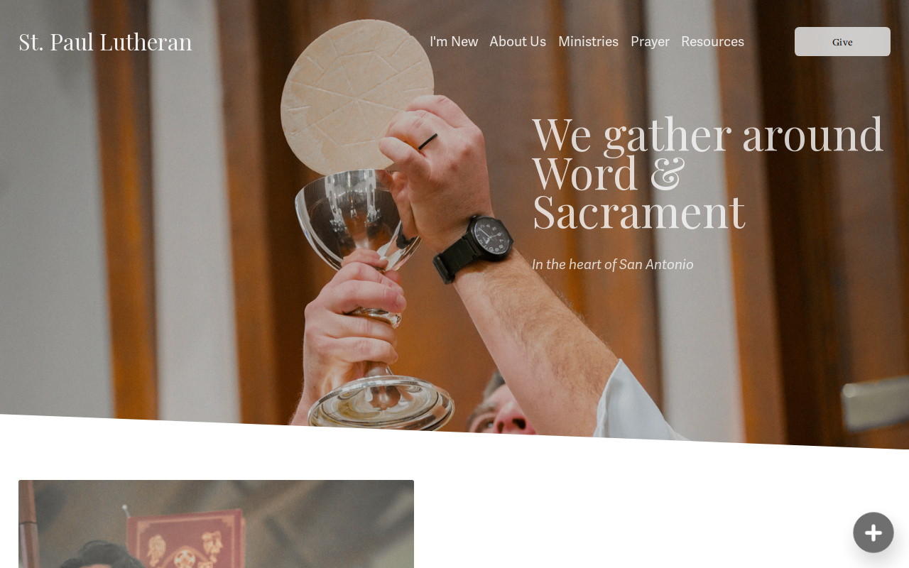 St. Paul Thrift Store website preview