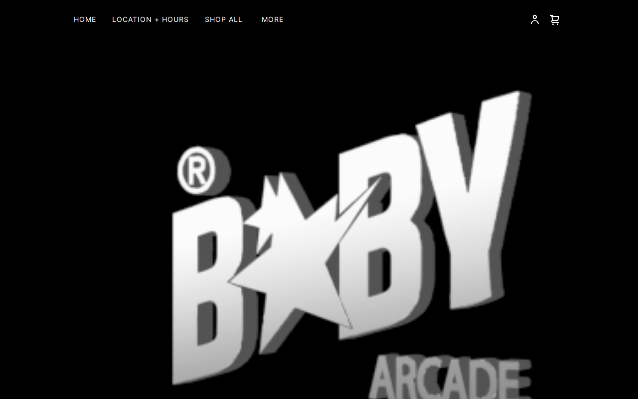 Baby Arcade San Antonio website preview