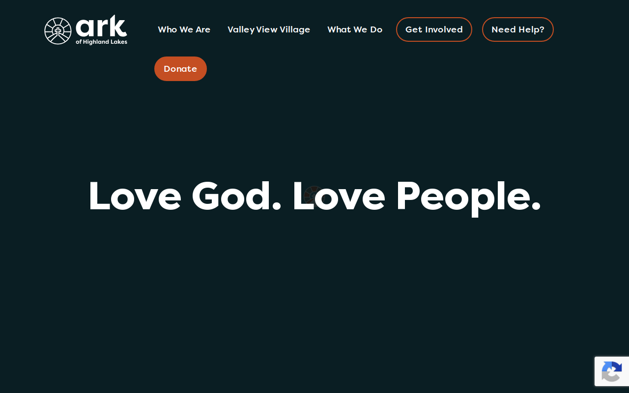 Ark Warehouse website preview