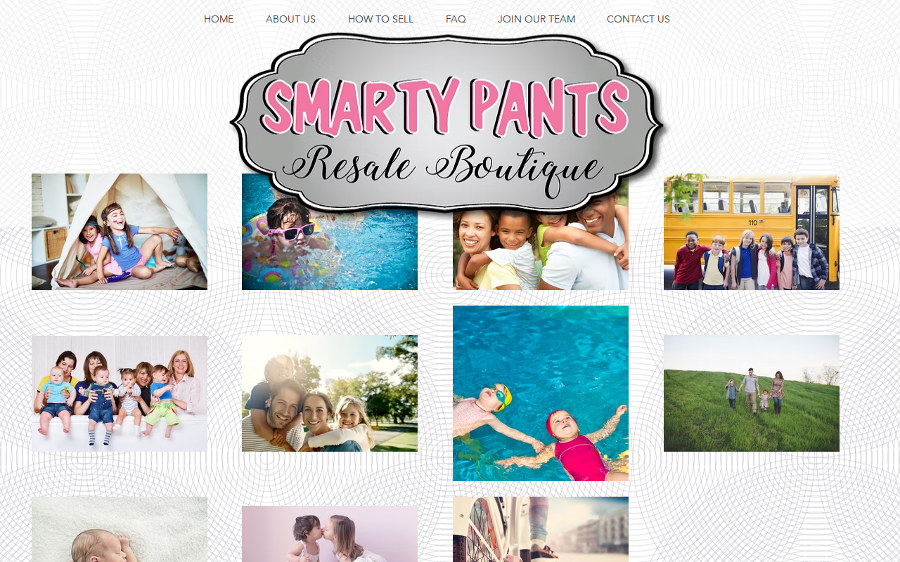 Smarty Pants website preview