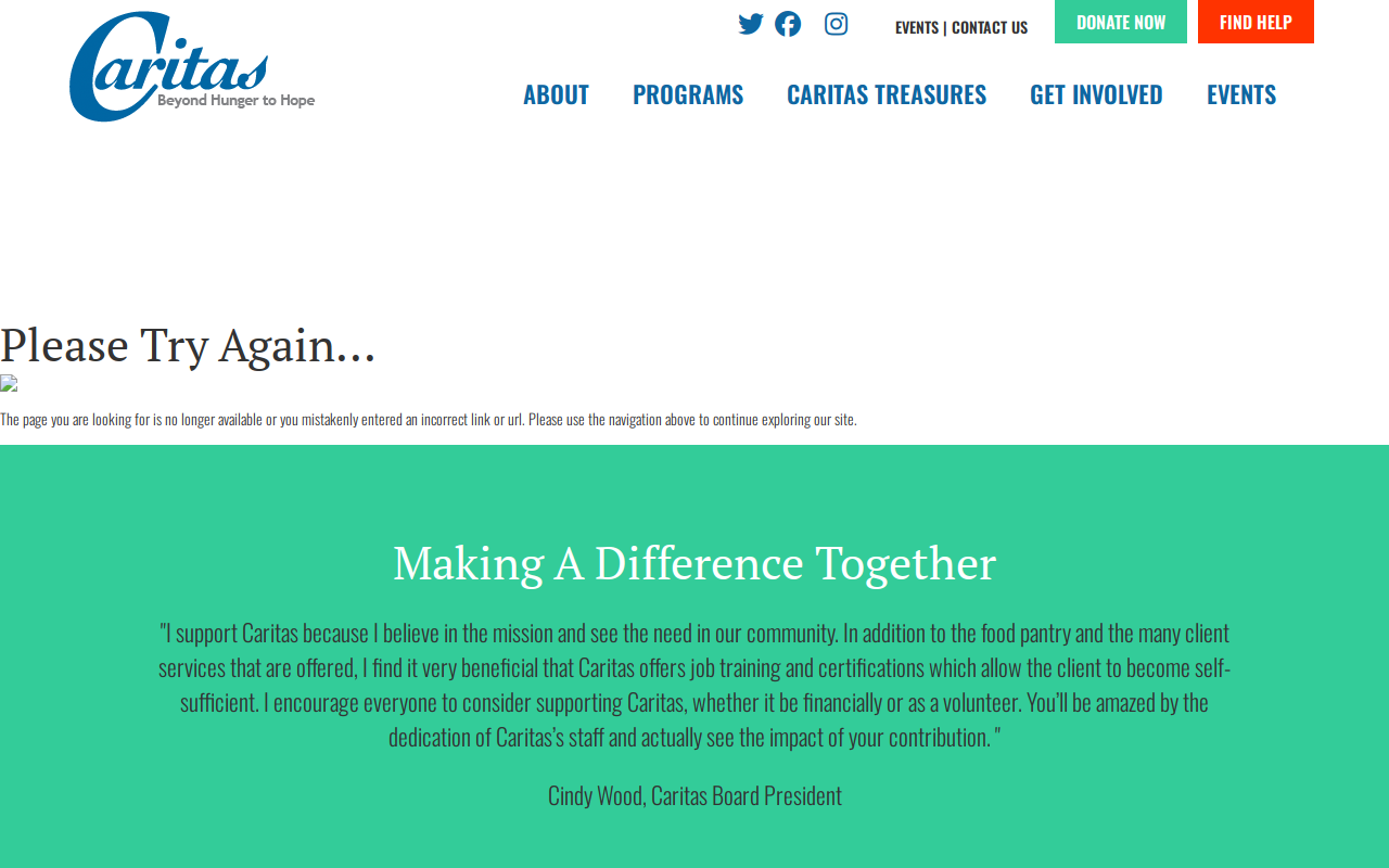 West Thrift Shop website preview
