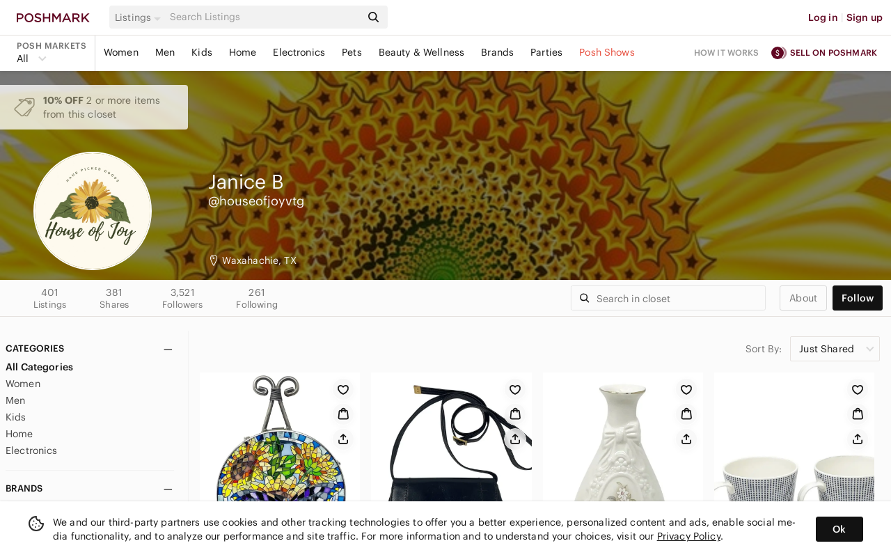 House of Joy website preview