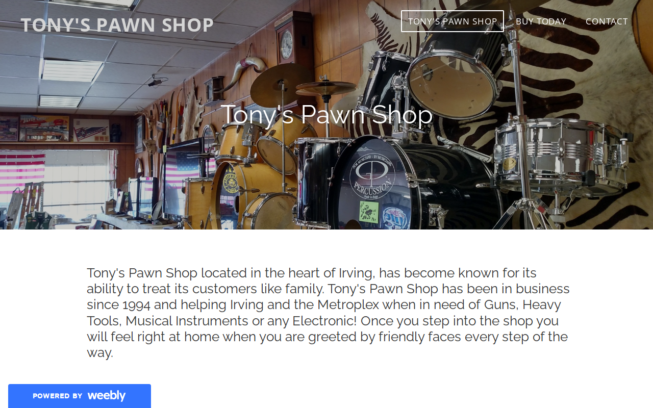 Sunbelt Pawn Jewelry & Loan website preview