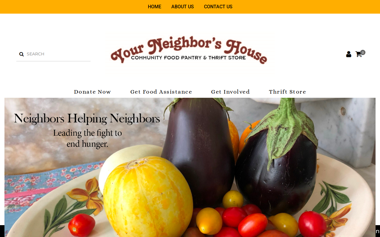 Your Neighbors House website preview