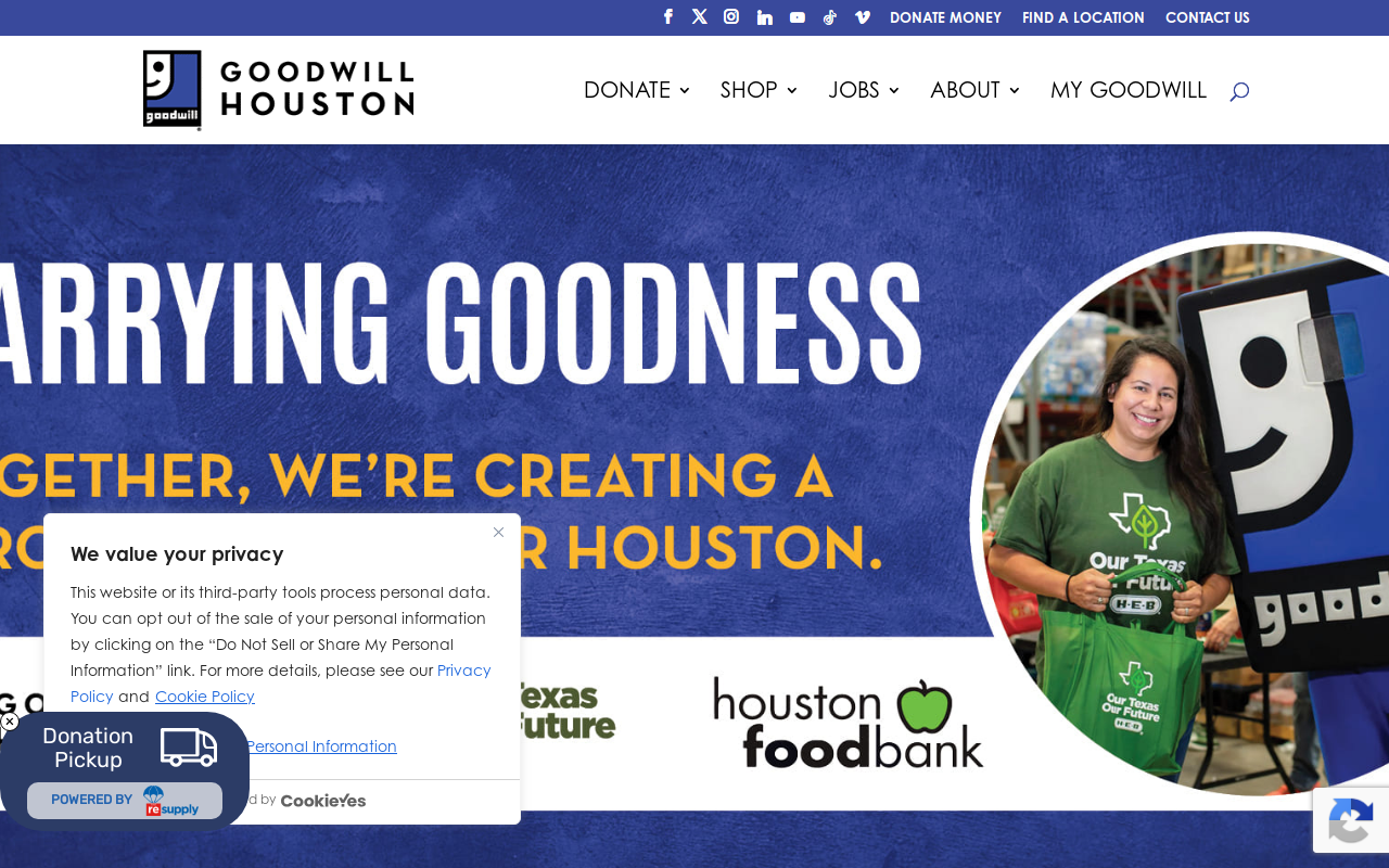 Goodwill Thrift Store & Donation Center-greatwood website preview