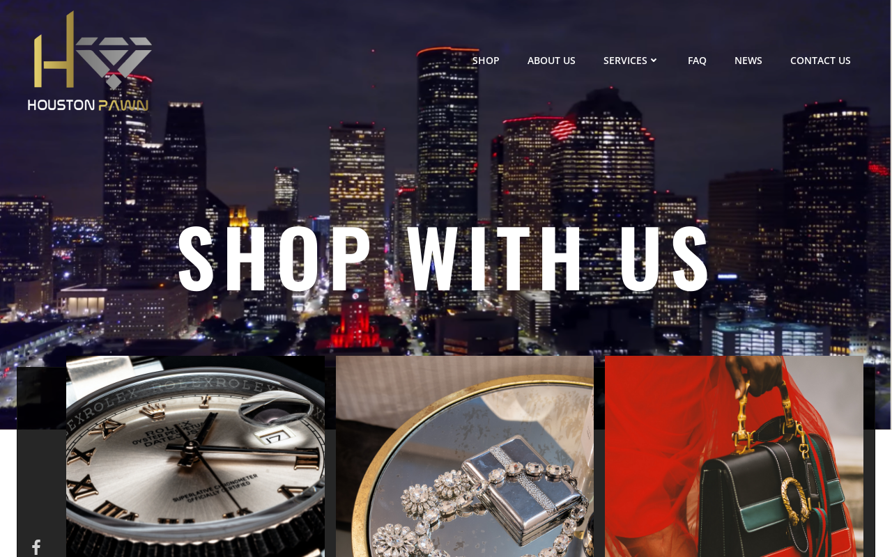 Houston Pawn Sharpstown website preview