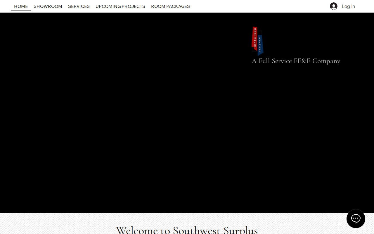 Southwest Surplus website preview