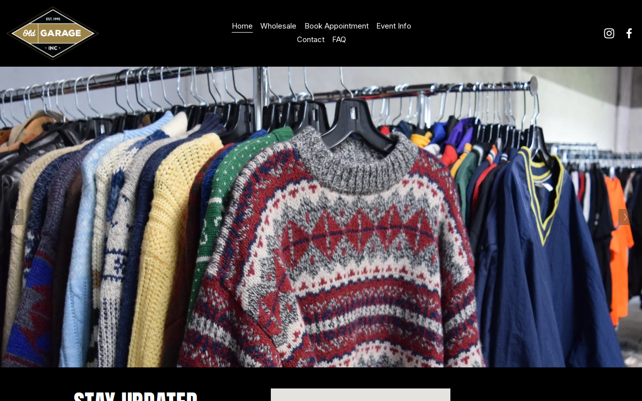 Old Garage website preview