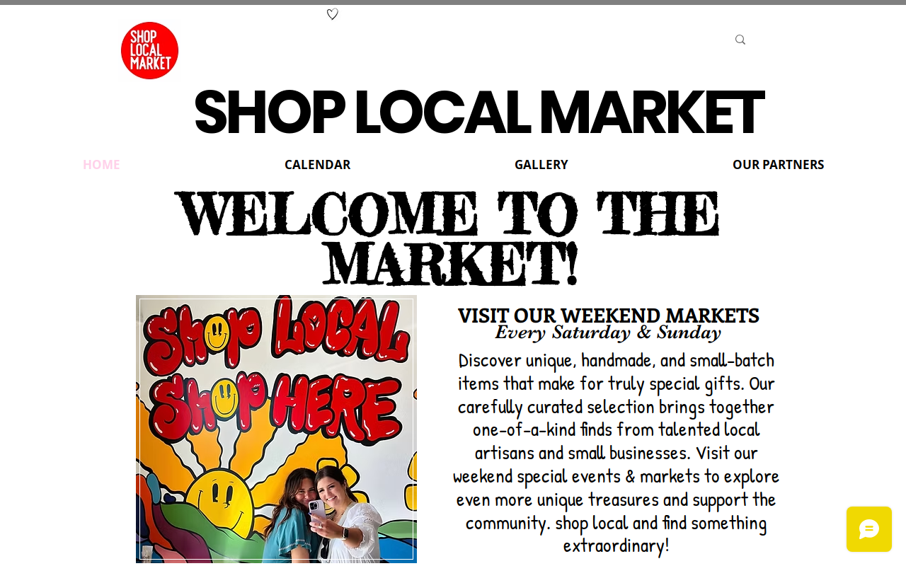 Shop Local Market website preview