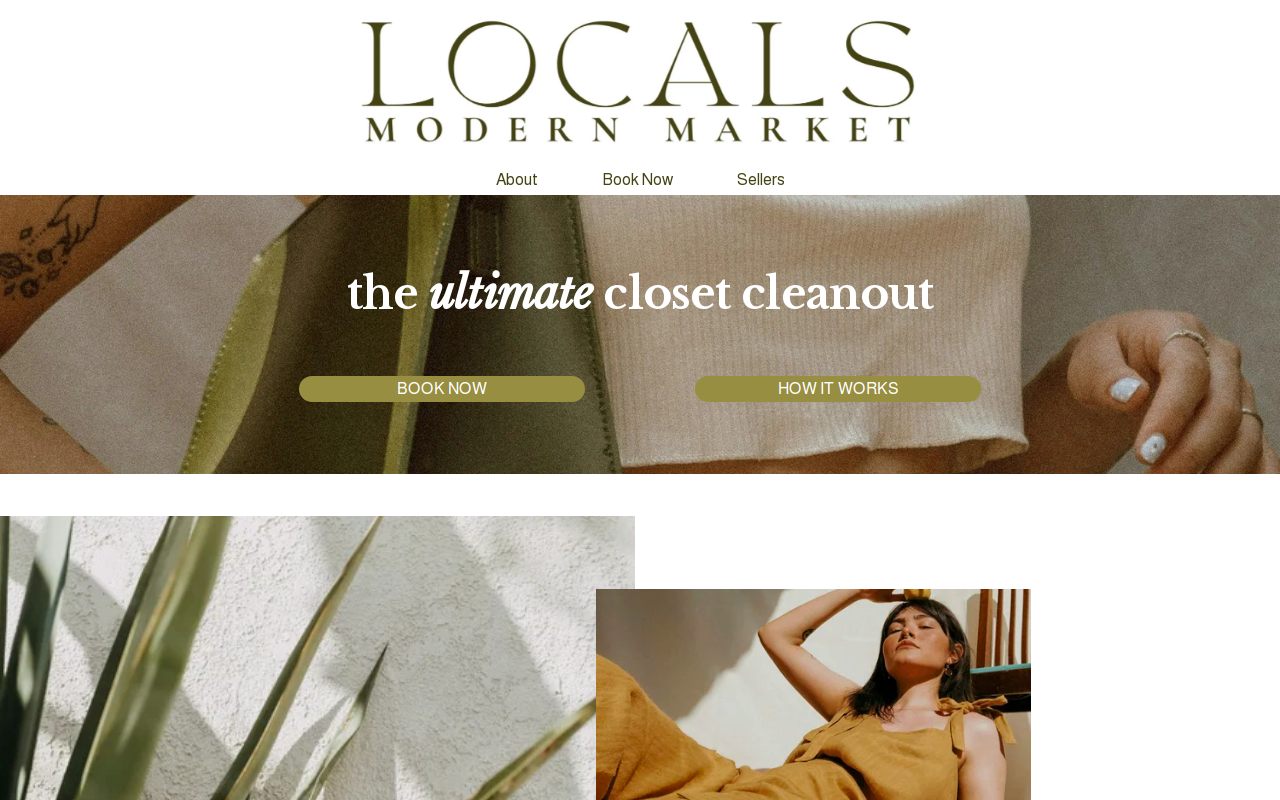 Locals Modern Market - Tyler website preview