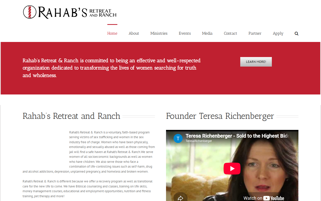 Rags to Riches website preview