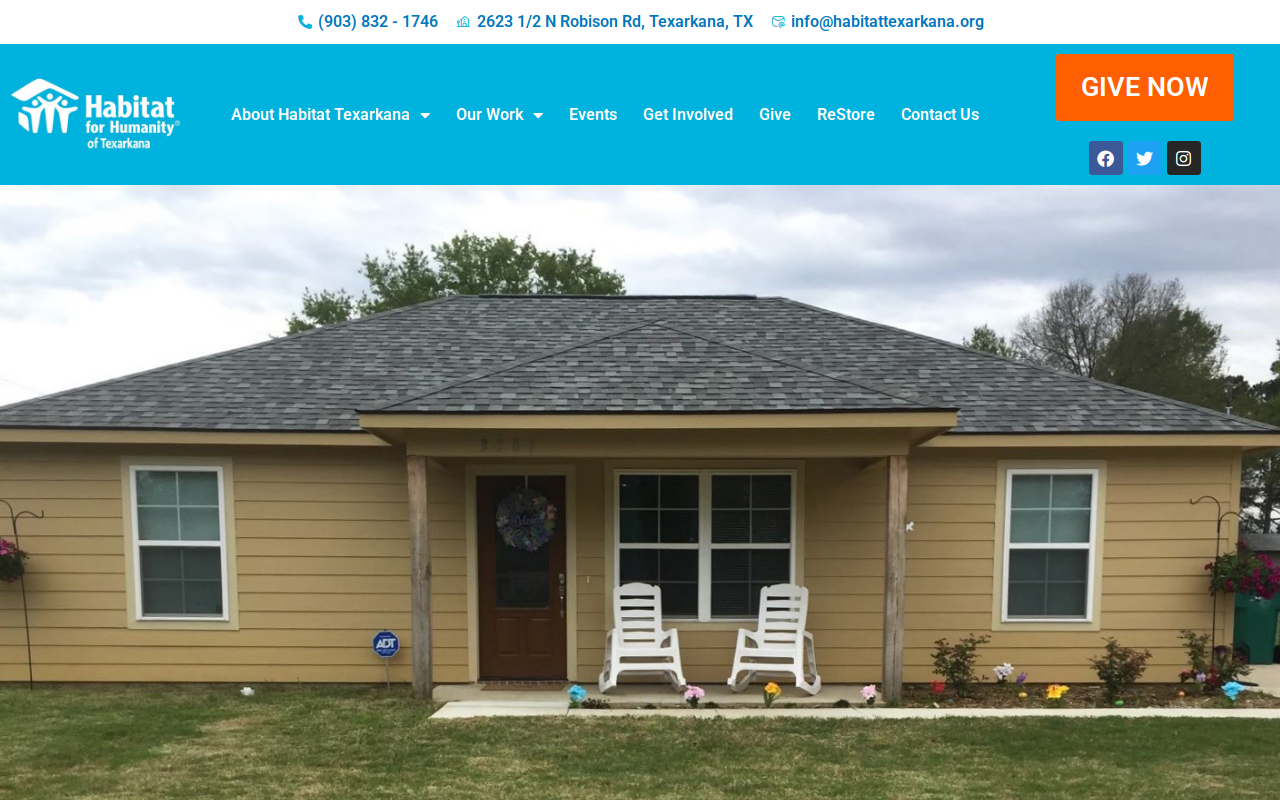 Habitat ReStore website preview