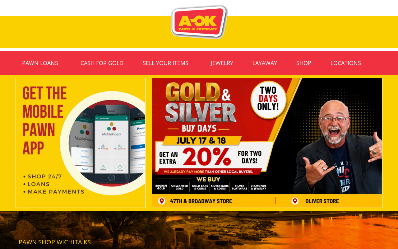 A-OK Pawn and Jewelry website preview