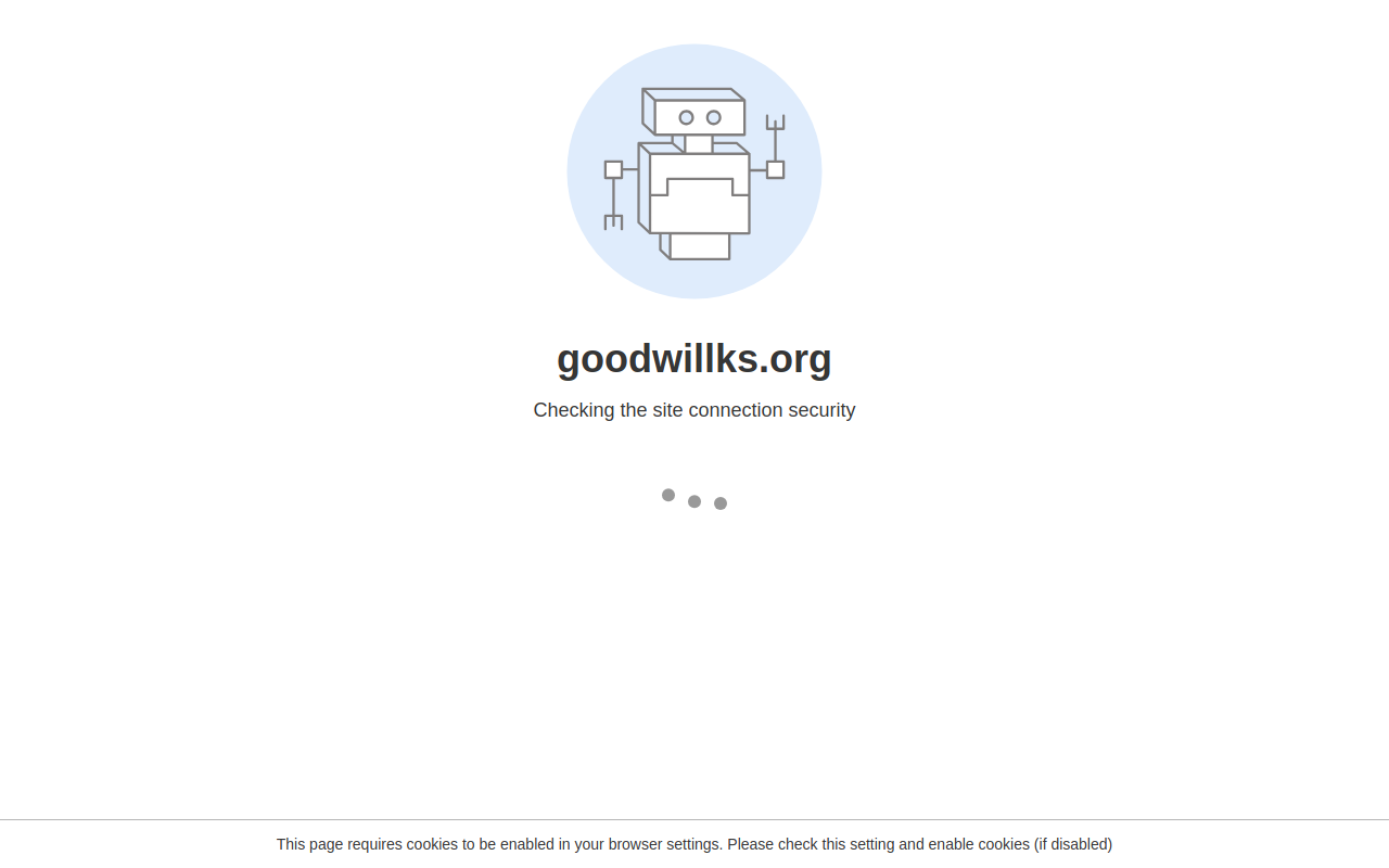 Goodwill website preview