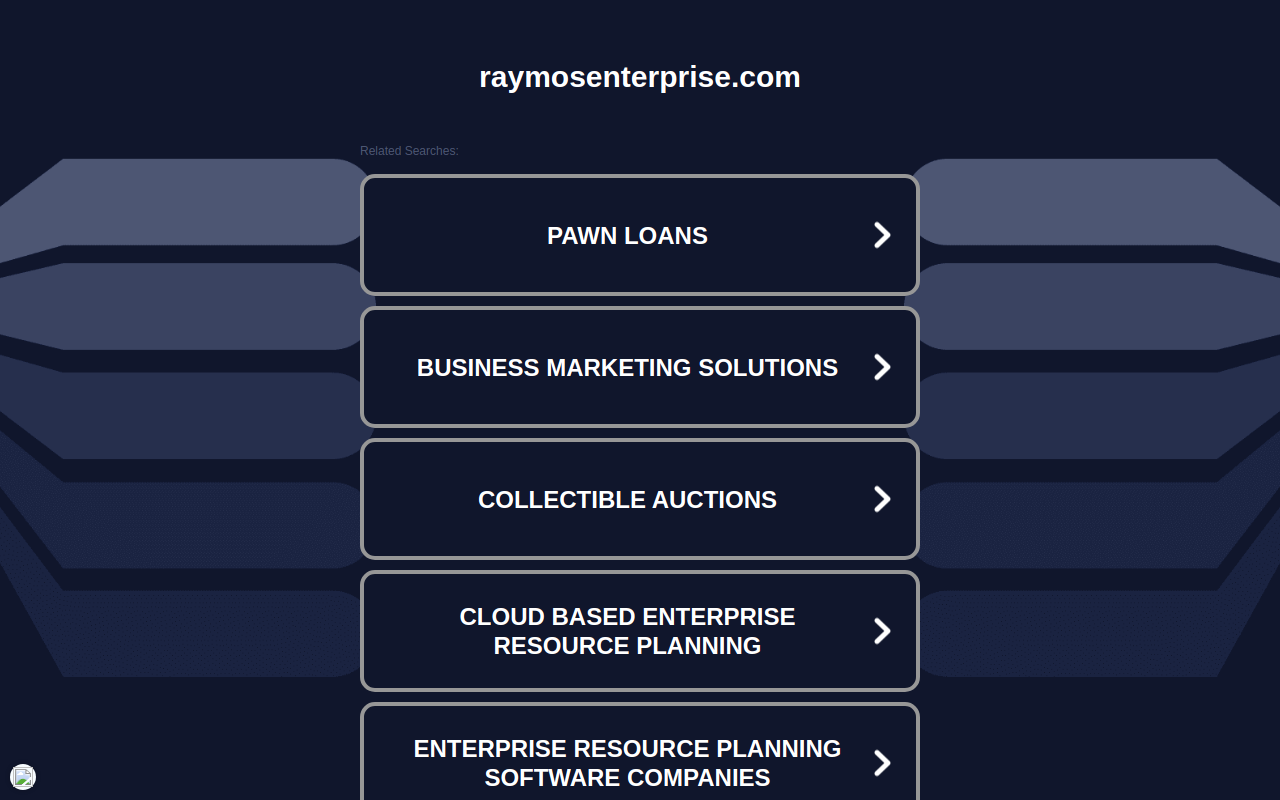 Raymos Pawn and Gold website preview