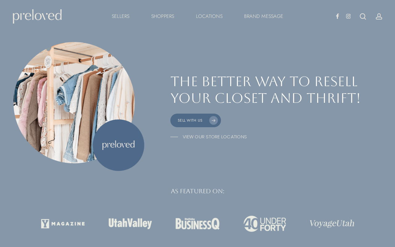 Preloved Eagle Mountain website preview
