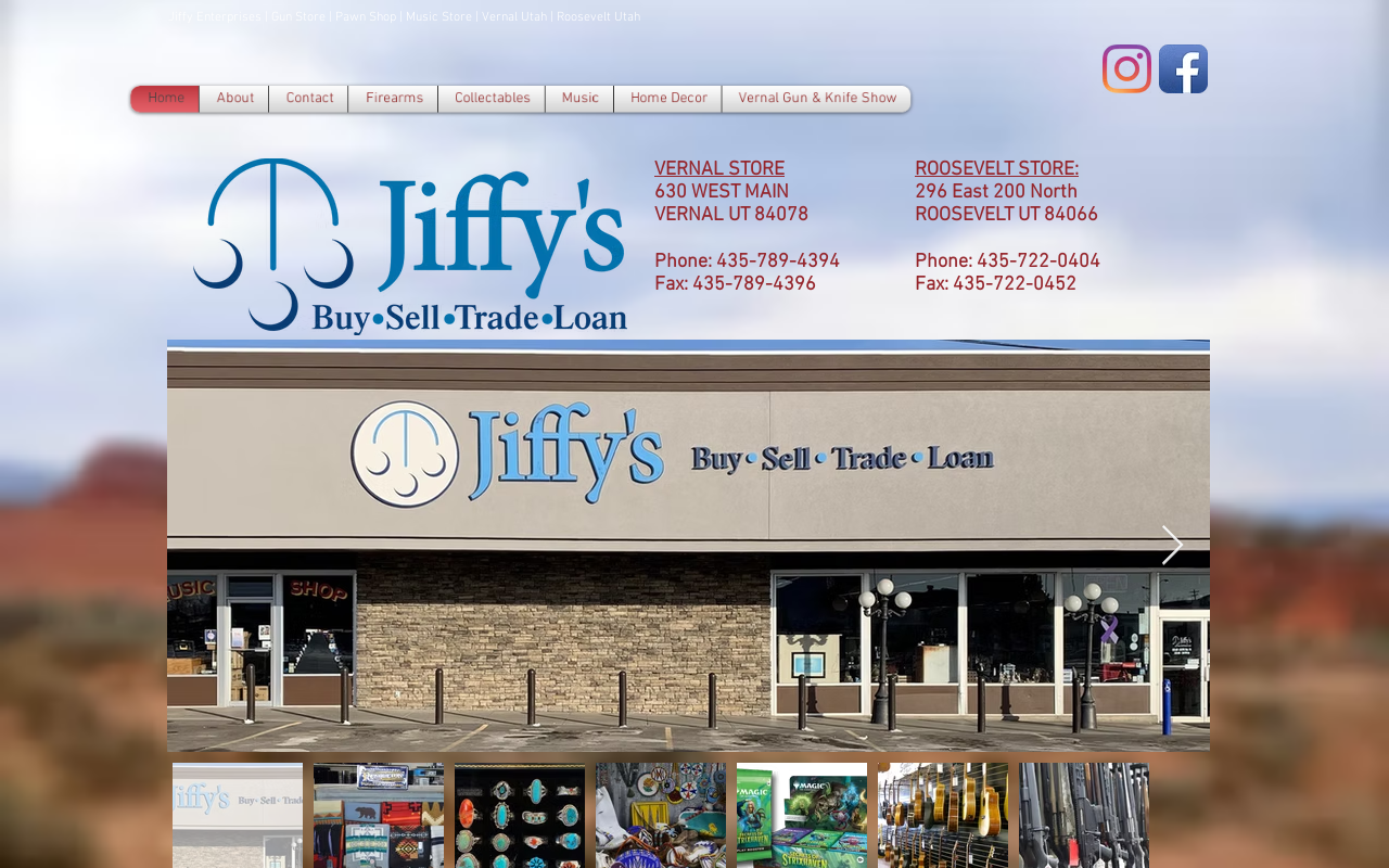 Jiffy's website preview