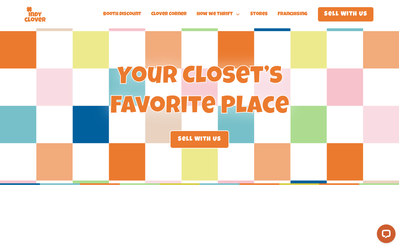 Indy Clover website preview