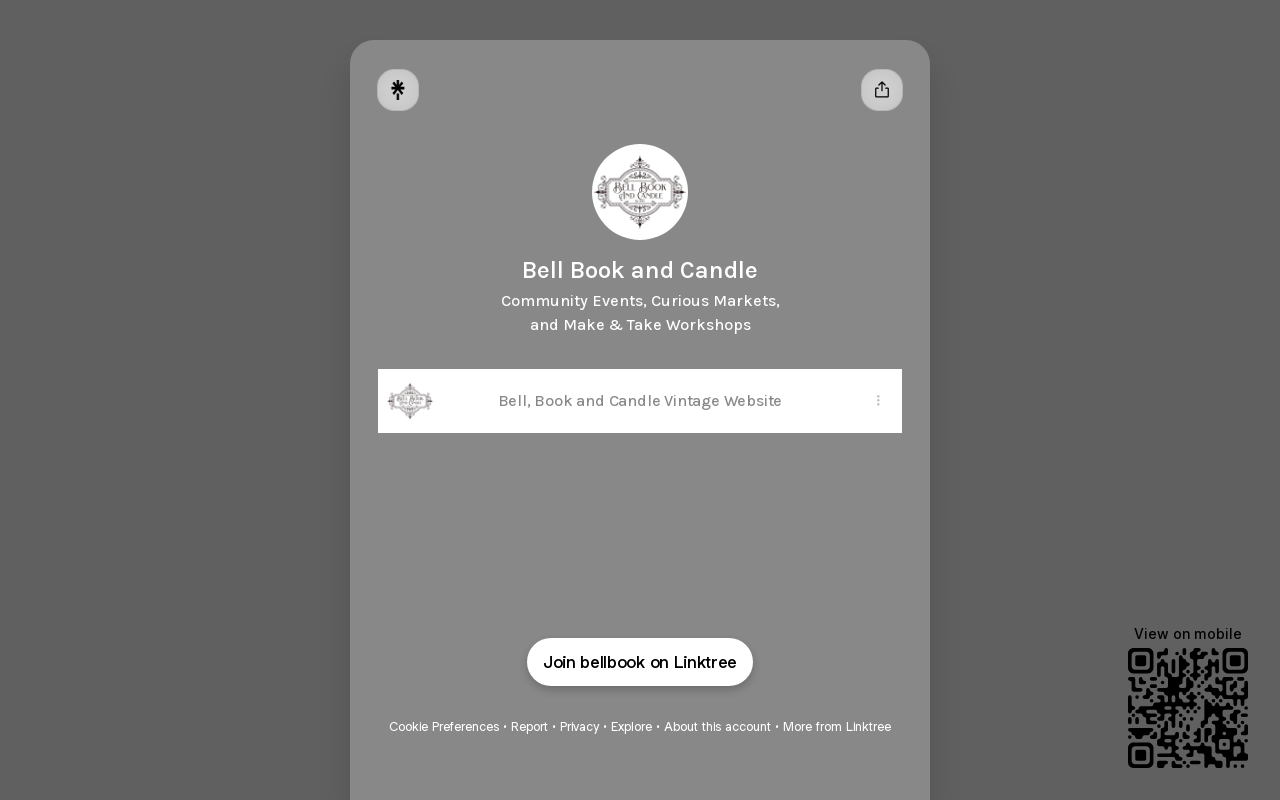 Bell Book And Candle website preview