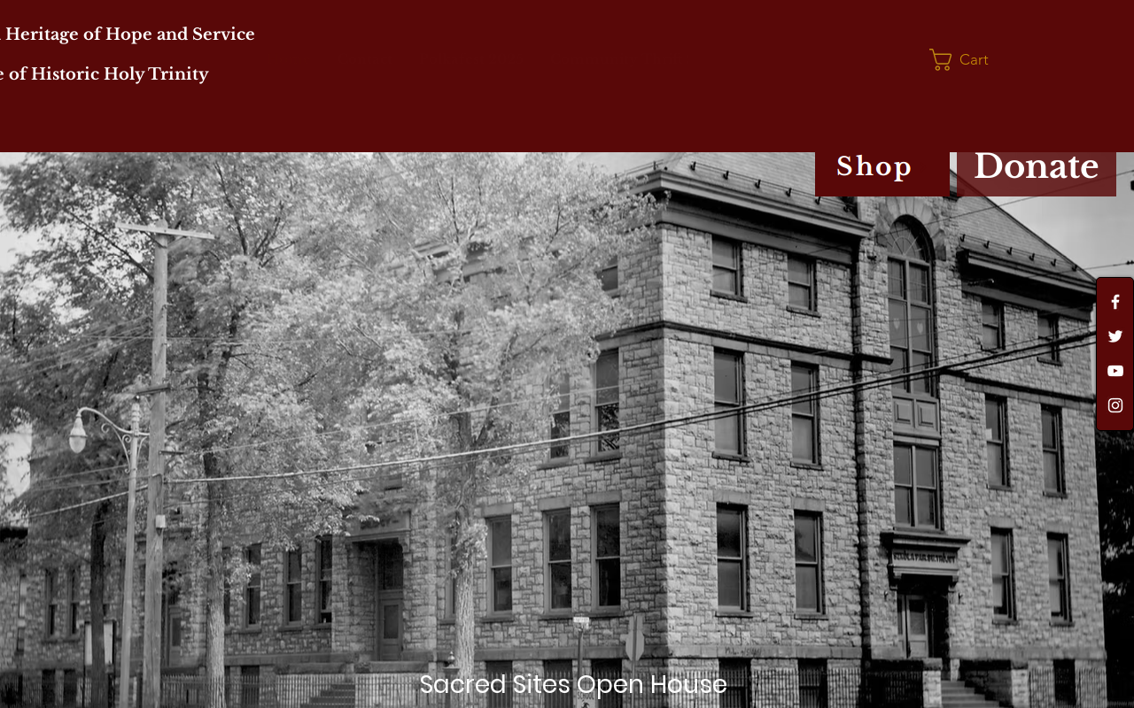 Niagara Heritage Of Hope And Service, Inc website preview
