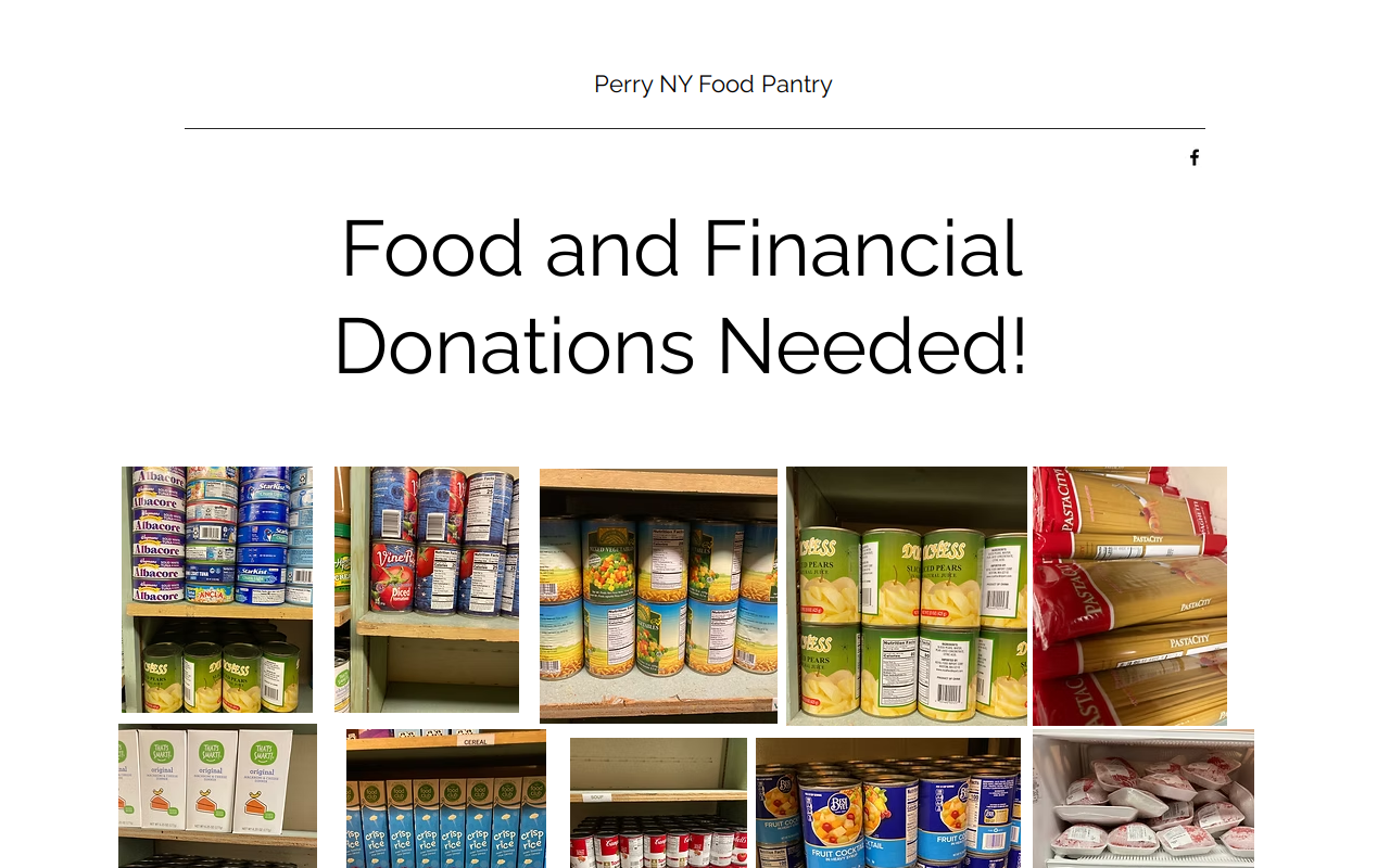 The Community Clothes Closet and Thrift Store website preview