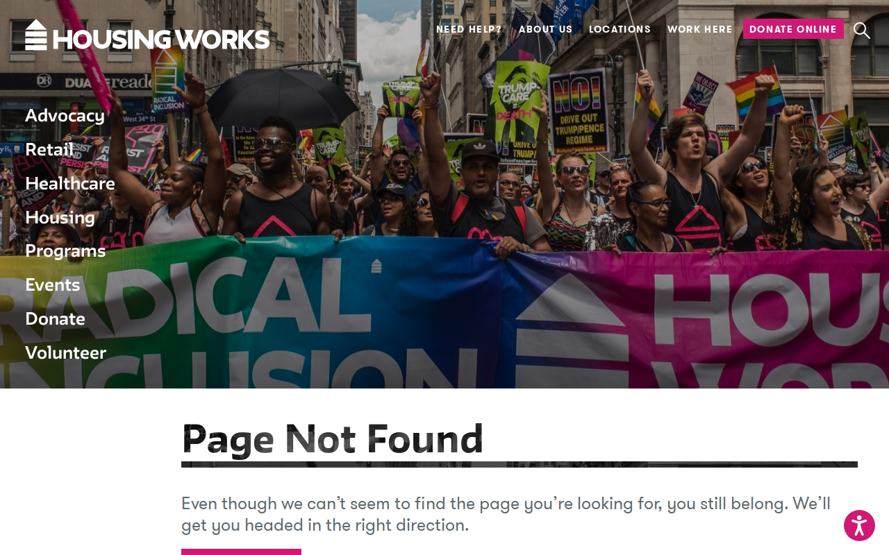 Housing Works Thrift Shops - Soho website preview