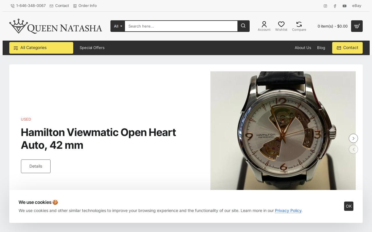 Queen Natasha Pawn Shop website preview