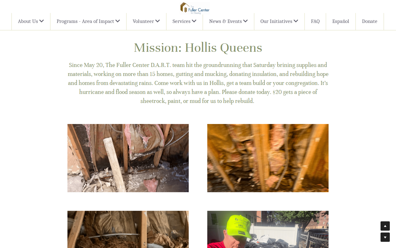 ReUse Store, New Rochelle - The Fuller Center of Greater NYC website preview