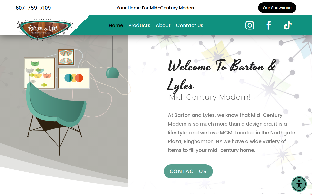 Barton & Lyles Vintage website preview