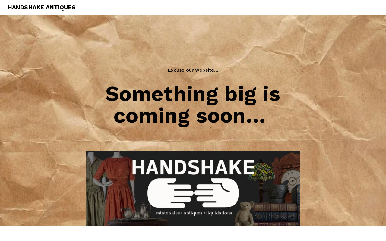 Handshake Antiques website preview