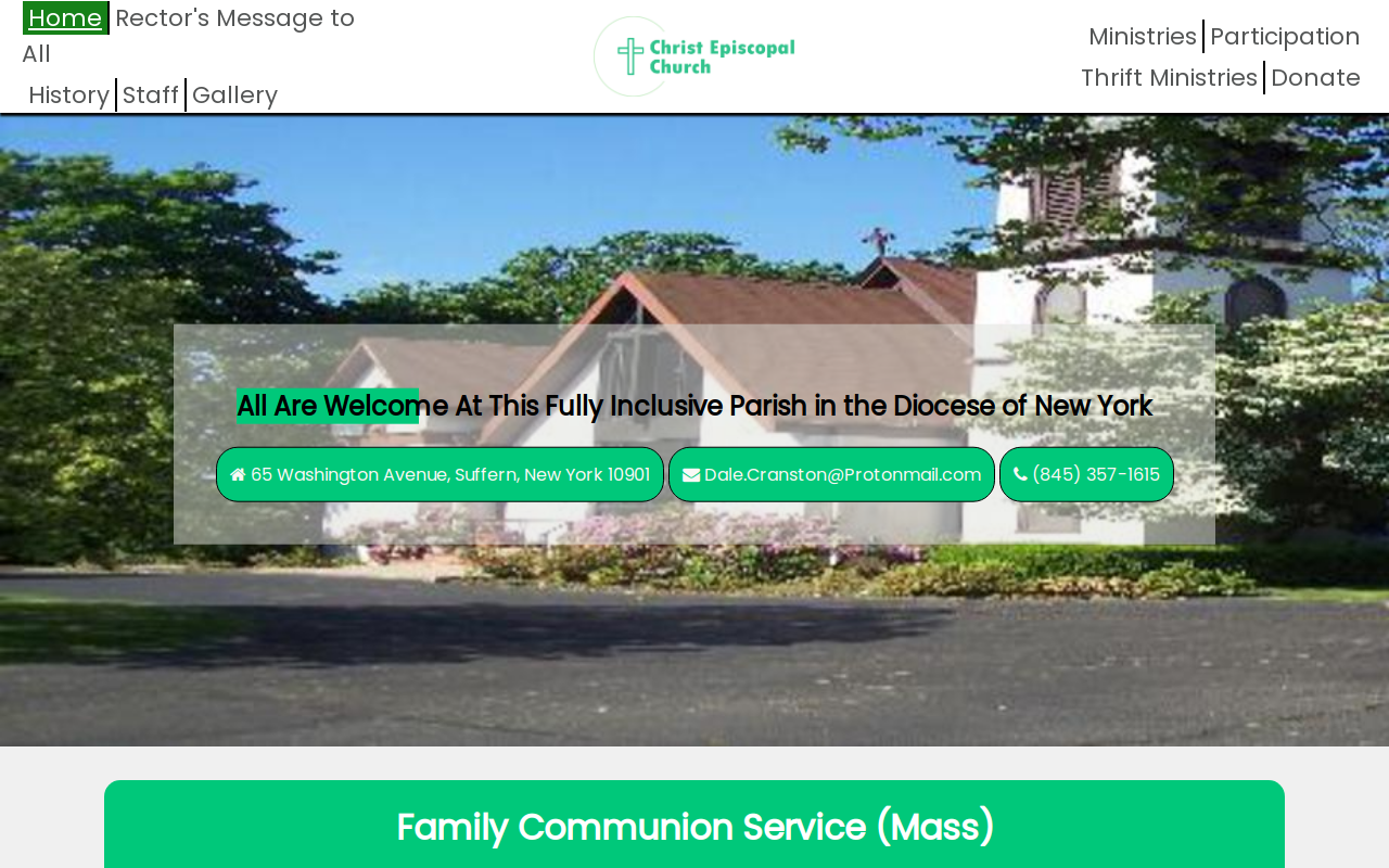 Christ Episcopal Church Thrift Store website preview