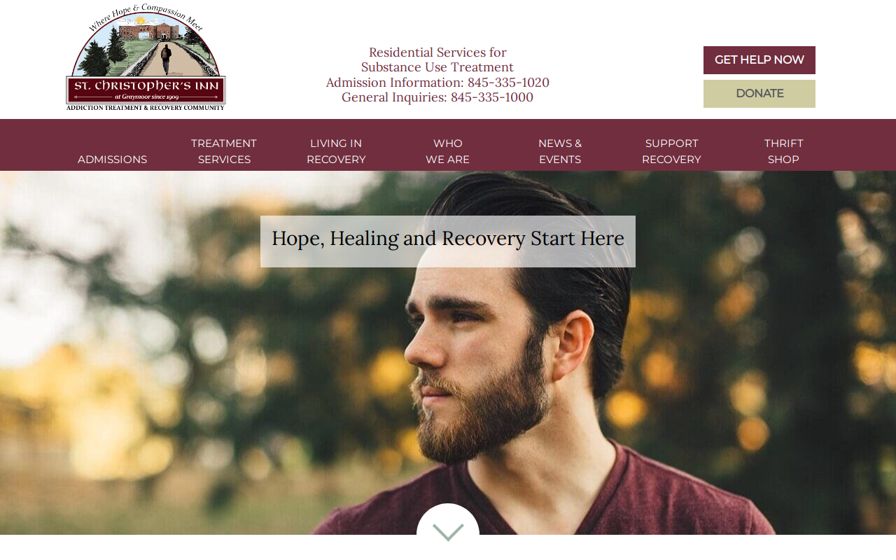 That Nothing Be Lost Thrift website preview