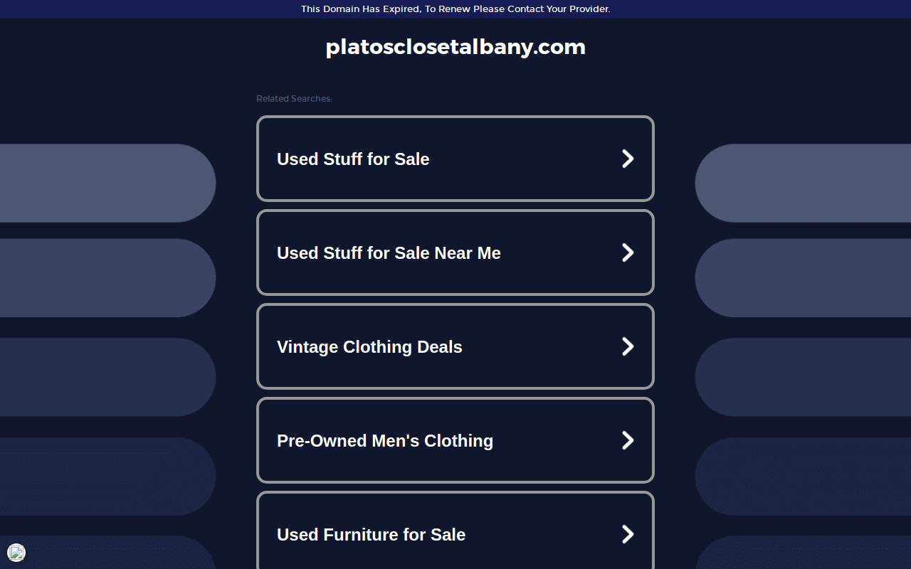 Plato's Closet website preview