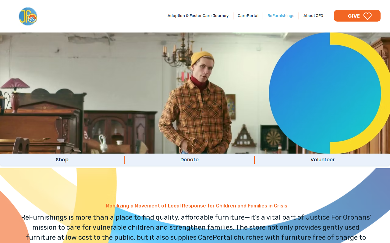 ReFurnishings website preview