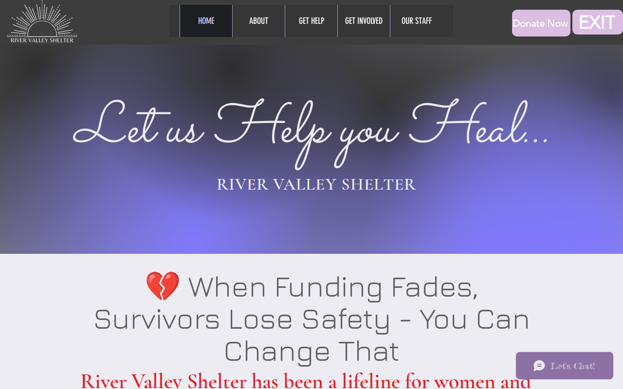 The Thrift Store website preview