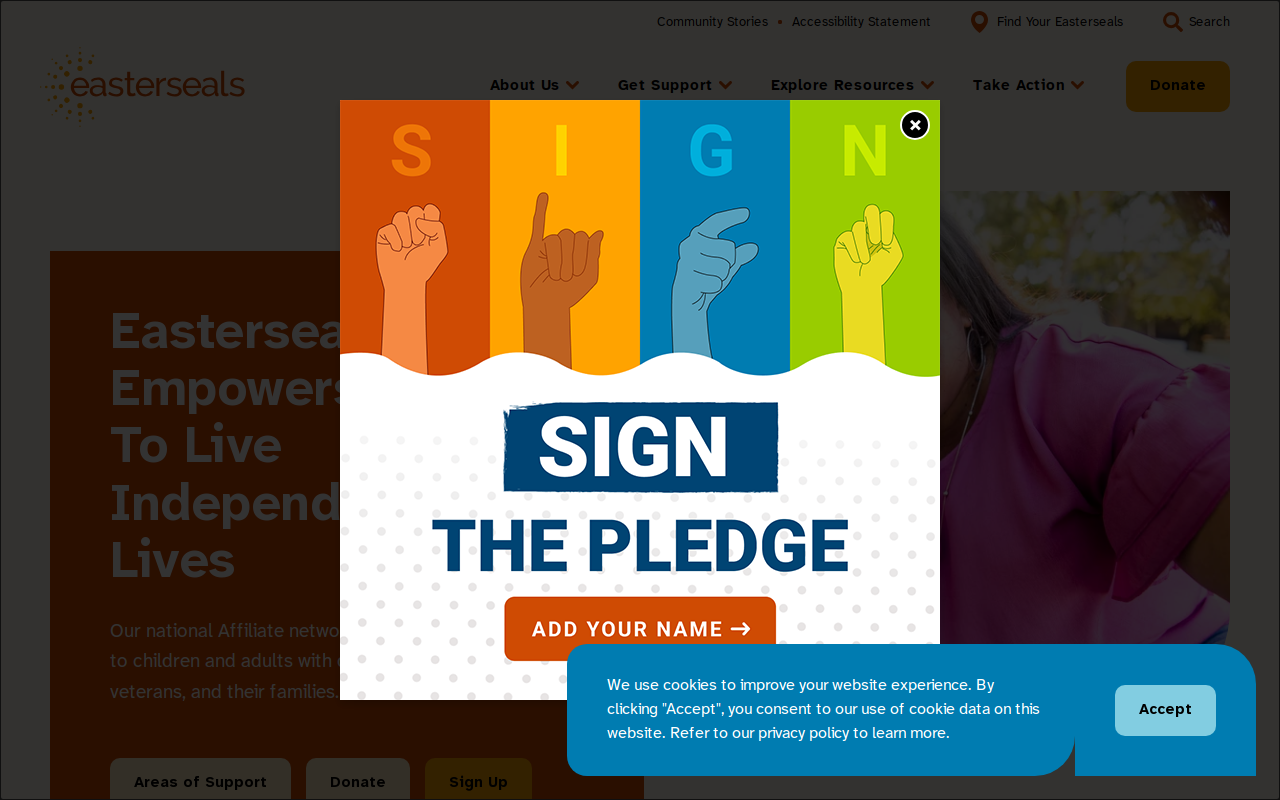 Easter Seals-Goodwill Working Solutions website preview